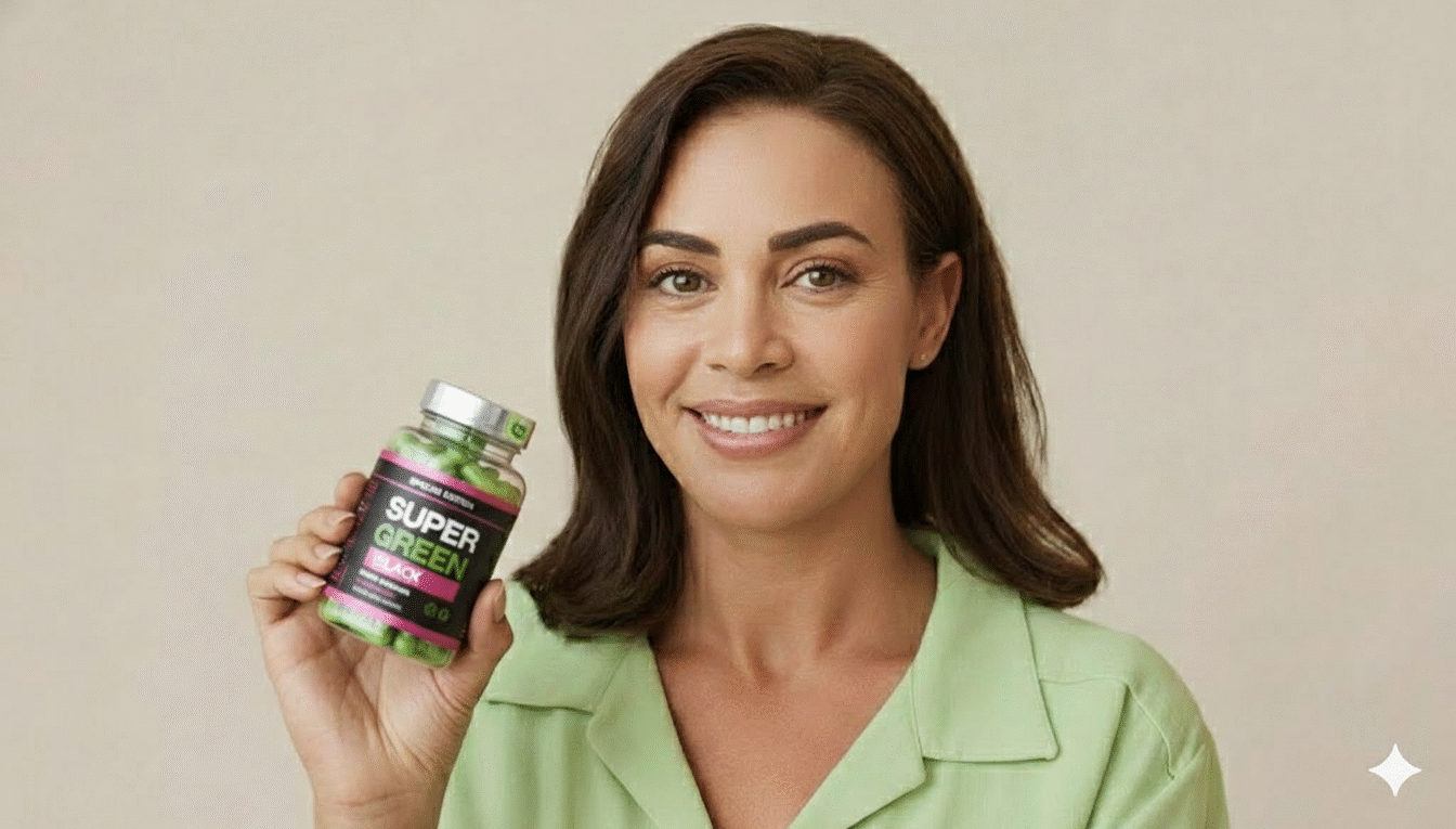 Super Green Black Ajuda a Controlar a Fome