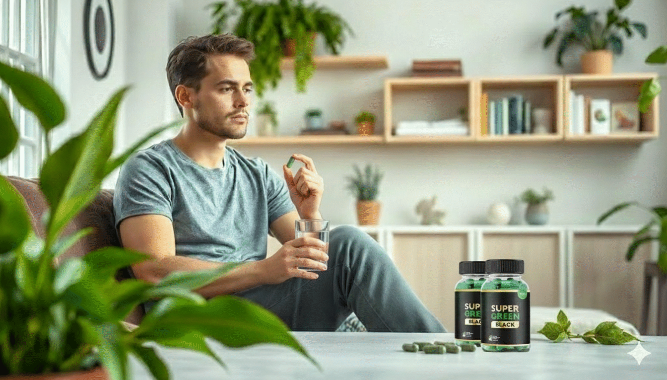 Super Green Black Tem Efeitos Colaterais